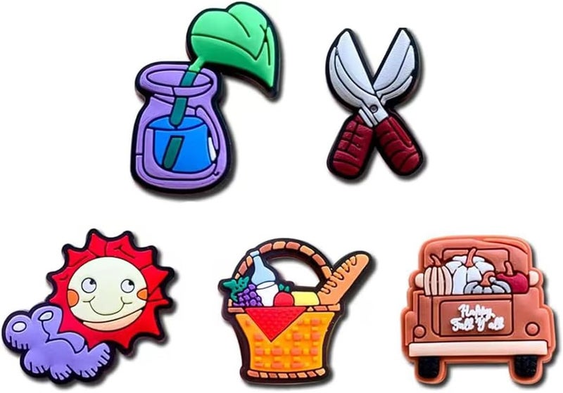 BOWNDY Different Shape Shoe Charms for Clog Decoration, Cute Pin, Bulk Pack, Random Assortment - Image 5